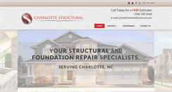 Desktop Screenshot of charlottestructural.com